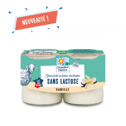 Délactosé vanille au lait...
