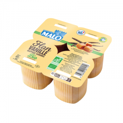 Flan bio vanille nappage caramel | Magasin d'usine Sill