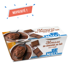 Mousse au chocolat au lait Malo | Magasin d'usine Sill