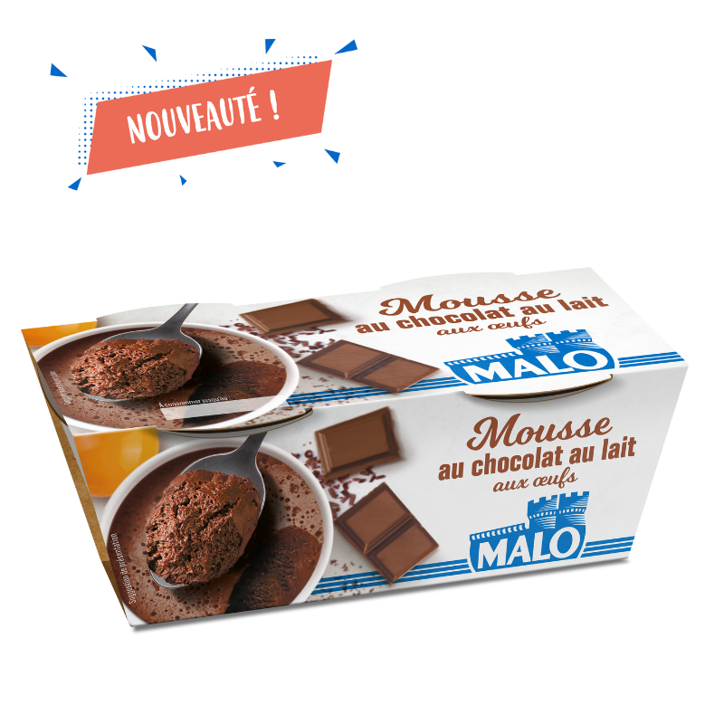 Mousse au chocolat au lait Malo | Magasin d'usine Sill Mousse au chocolat au lait Malo | Magasin d'usine Sill