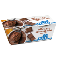Mousse au chocolat au lait Malo | Magasin d'usine Sill
