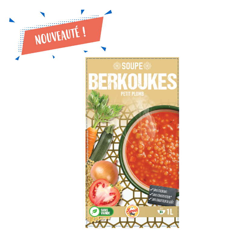 Déclassé : Soupe berkoukes 1L | Magasin Usine SIll Déclassé : Soupe berkoukes 1L | Magasin Usine SIll