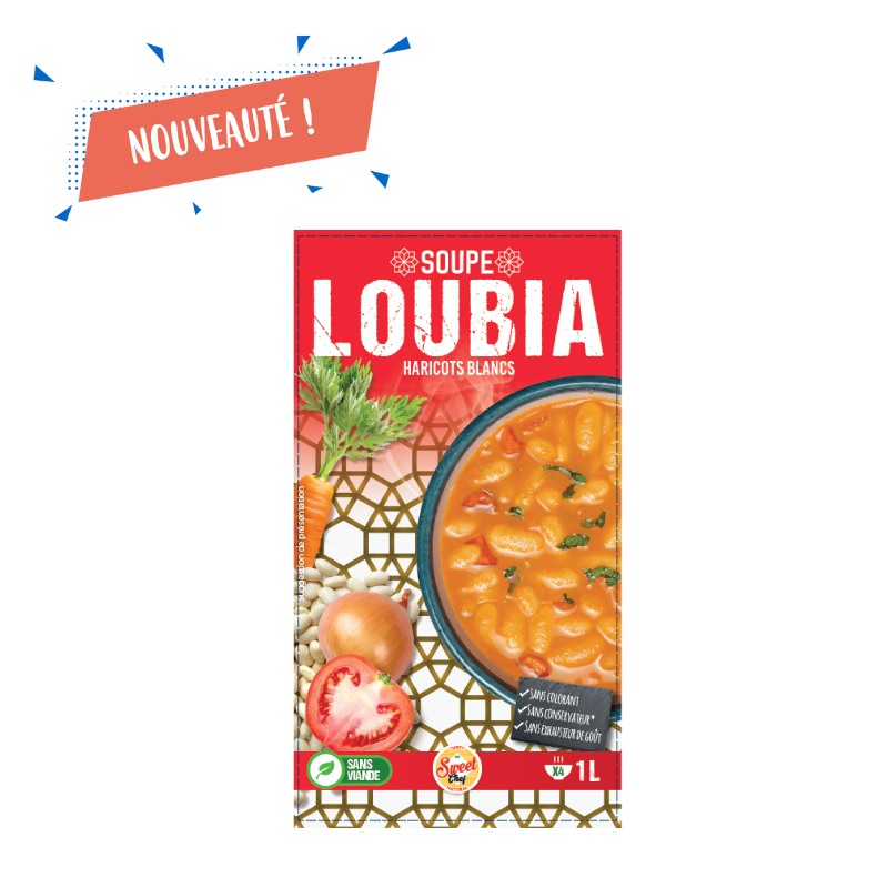 Déclassé : Soupe loubia 1L | Magasin Usine SIll Déclassé : Soupe loubia 1L | Magasin Usine SIll