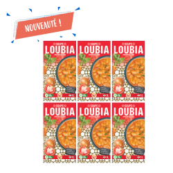 Déclassé : Soupe loubia  6x1L | Magasin Usine SIll