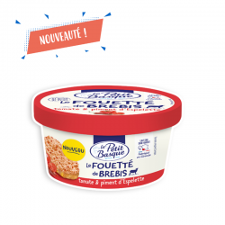 Le fouetté de brebis tomate et piment d'Espelette Le petit basque| Magasin usine Sill