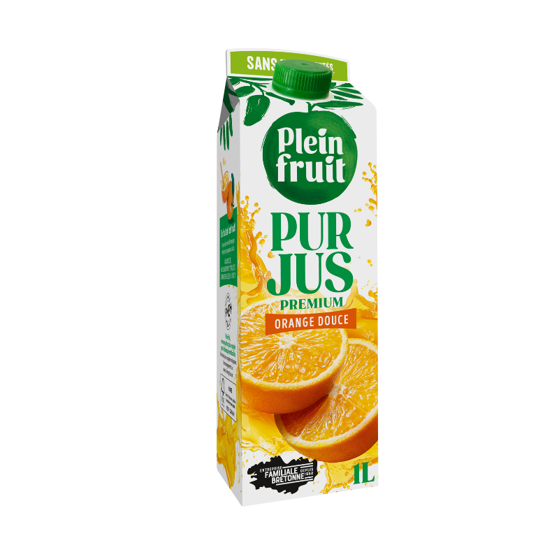Pur jus d'orange doucePlein Fruit | Magasin d'usine Sill