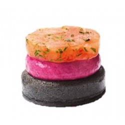 Blinis à l'encre de seiche saumon fumé x6 |Sill Magasin d'usine