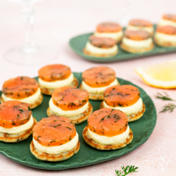 Blinis saumon fumé et crème de citron | Sill Magasin d'usine
