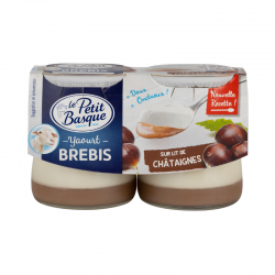 Yaourt de brebis sur lit de châtaignes | Magasin d'usine Sill