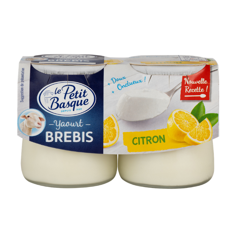 Yaourt de brebis saveur citron | Magasin d'usine Sill