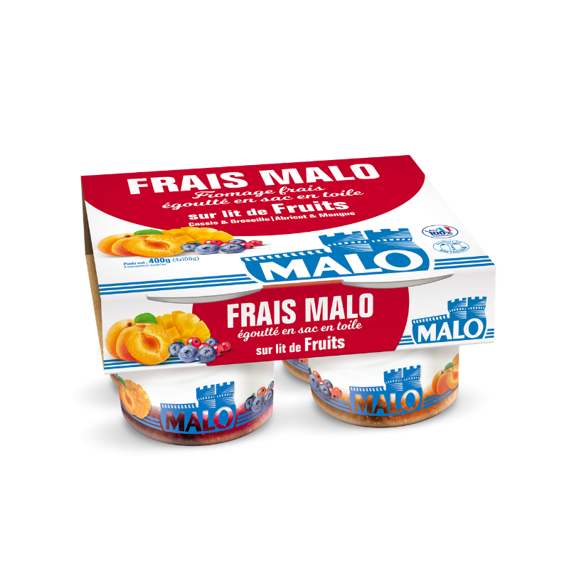 Fromage Frais sur lit de fruits | Magasin d'usine Sill
