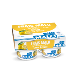Fromage frais citron  x4 | Magasin d'usine Sill