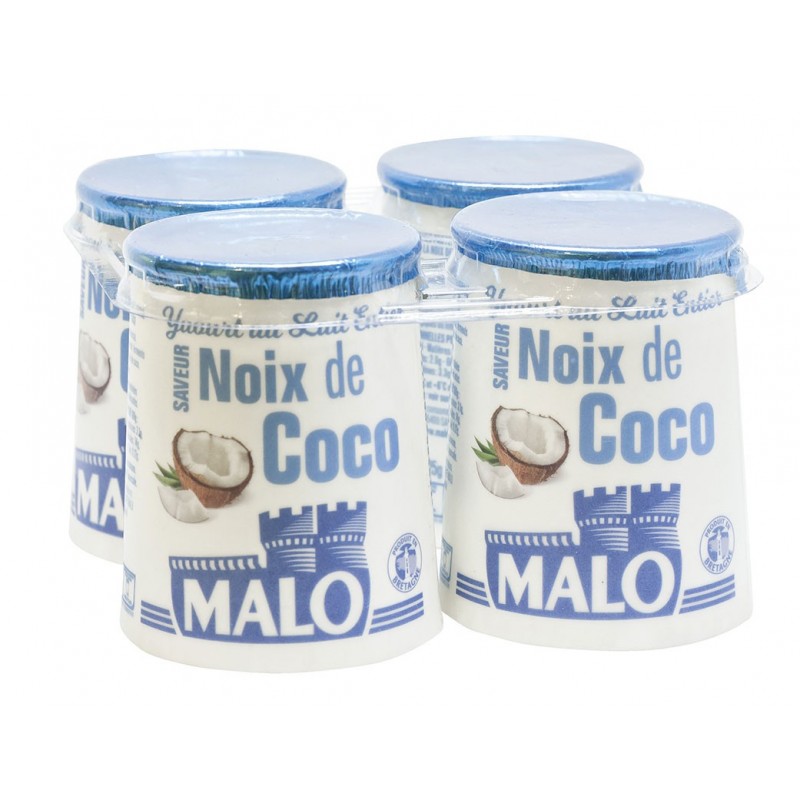 Yaourt Malo Coco - Pot carton | Magasin d'usine Sill Yaourt Malo Coco - Pot carton | Magasin d'usine Sill