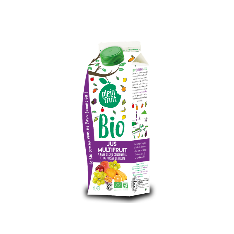 Jus multifruits bio Plein Fruit | Magasin d'usine Sill Jus multifruits bio Plein Fruit | Magasin d'usine Sill