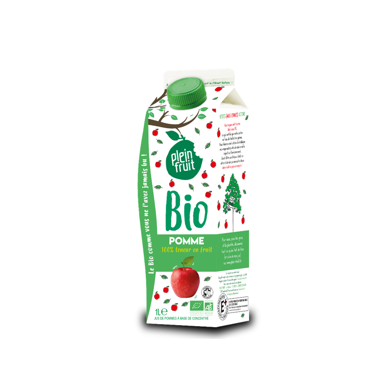 Jus de Pomme Bio Plein Fruit | Magasin d'usine Sill