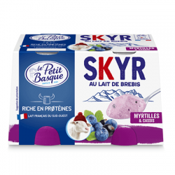 Skyr Myrtille Cassis au lait de brebis | Magasin d'usine Sill