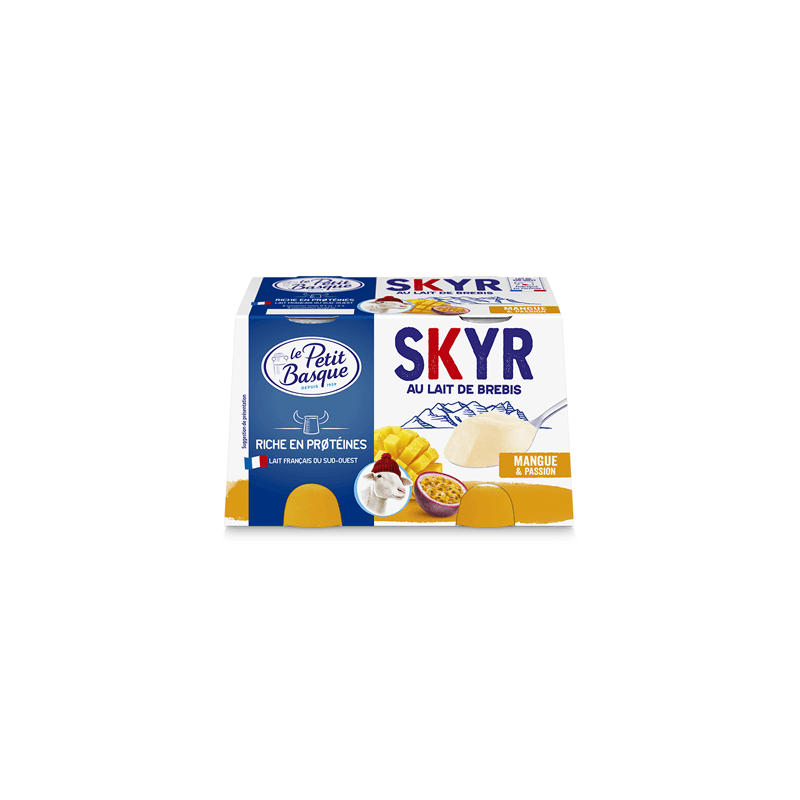 Skyr Mangue Passion au lait de brebis | Magasin d'usine Sill Skyr Mangue Passion au lait de brebis | Magasin d'usine Sill
