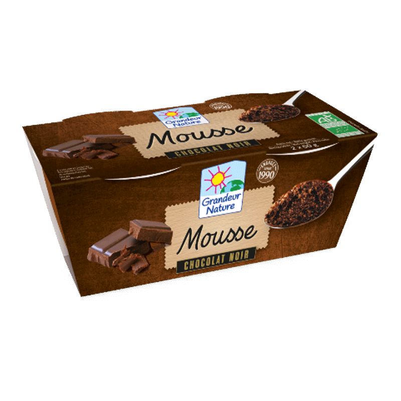 Mousse au chocolat noir Grandeur Nature| Magasin d'usine Sill Mousse au chocolat noir Grandeur Nature| Magasin d'usine Sill