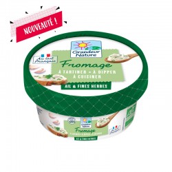 Fromage frais ail et fines herbes Grandeur Nature | Magasin usine Sill