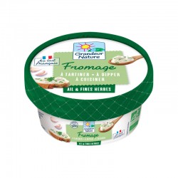 Fromage frais ail et fines herbes Grandeur Nature | Magasin usine Sill