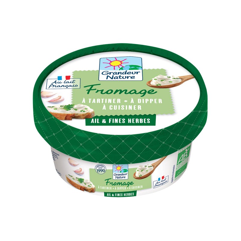 Fromage frais ail et fines herbes Grandeur Nature | Magasin usine Sill Fromage frais ail et fines herbes Grandeur Nature | Magasin usine Sill