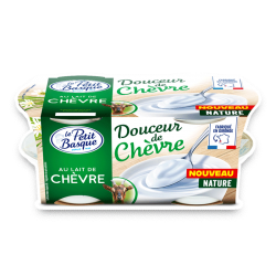 Douceur de chèvre nature Le Petit Basque| Magasin d'usine Sill