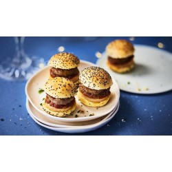 mini burgers foie gras x 8