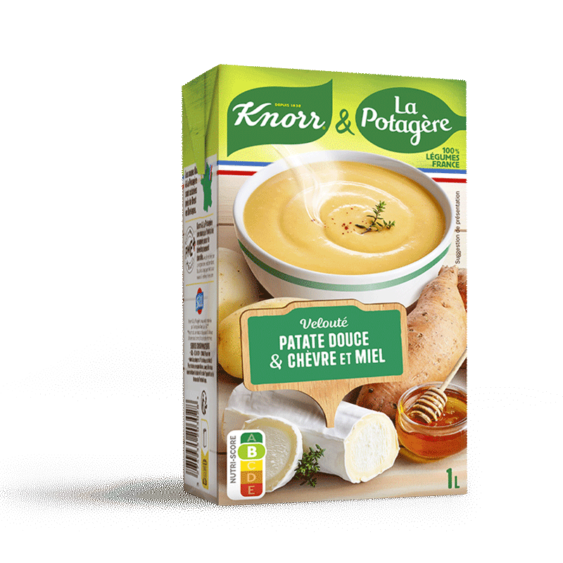 Velouté patate douce & chèvre 1L| Magasin d'usine SILL Velouté patate douce & chèvre 1L| Magasin d'usine SILL