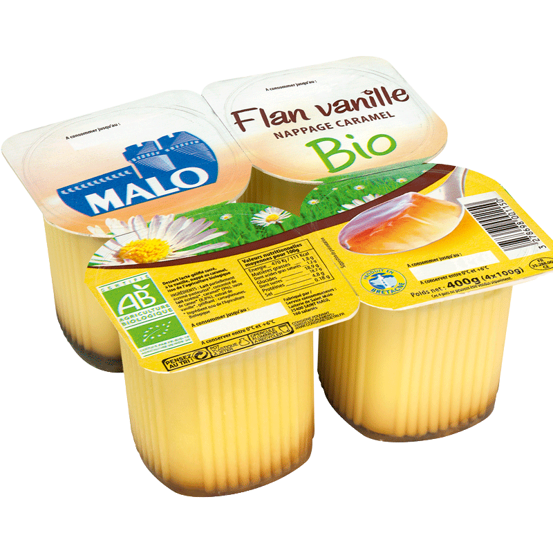 Flan bio vanille nappage caramel | Magasin d'usine Sill Flan bio vanille nappage caramel | Magasin d'usine Sill