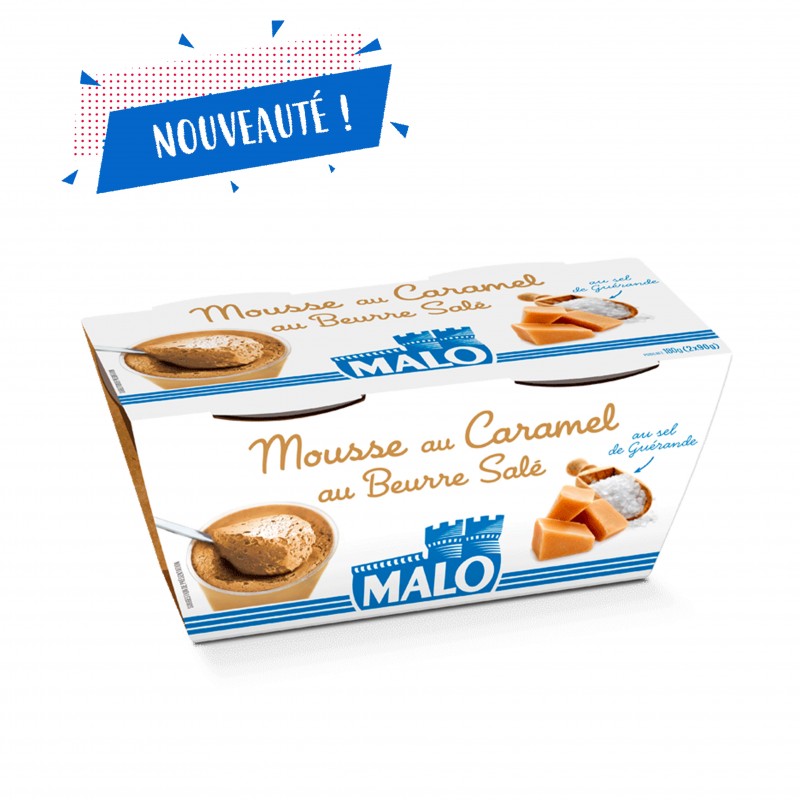 Mousse au caramel au beurre salé Malo | Magasin d'usine Sill Mousse au caramel au beurre salé Malo | Magasin d'usine Sill