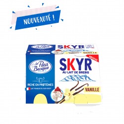 Skyr vanille au lait de brebis | Magasin d'usine Sill