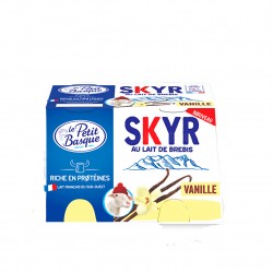 Skyr vanille au lait de brebis | Magasin d'usine Sill