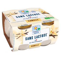 Spécialité laitière délactosée vanille | Magasin d'usine Sill