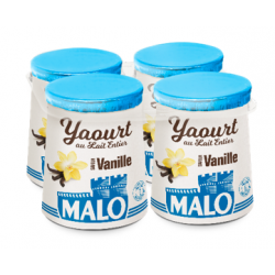Yaourt Malo vanille - Pot carton | Magasin d'usine Sill