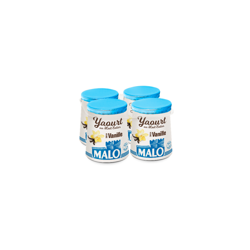 Yaourt Malo vanille - Pot carton | Magasin d'usine Sill