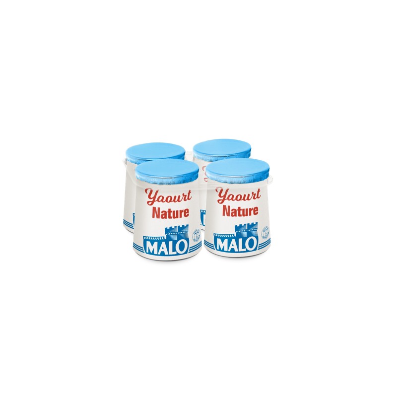 Yaourt nature Malo - Pot en carton | Magasin d'usine Sill