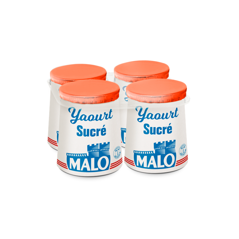 Yaourt sucré Malo - Pot en carton | Magasin d'usine Sill Yaourt sucré Malo - Pot en carton | Magasin d'usine Sill